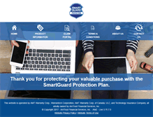 Tablet Screenshot of mysmartguard.com